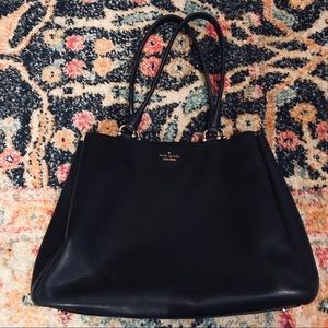 Large Kate Spade Purse Navy Blue
